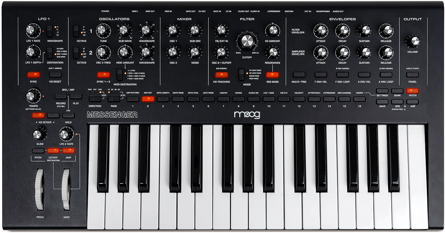 Moog Messenger Monophonic Analog Synthesizer